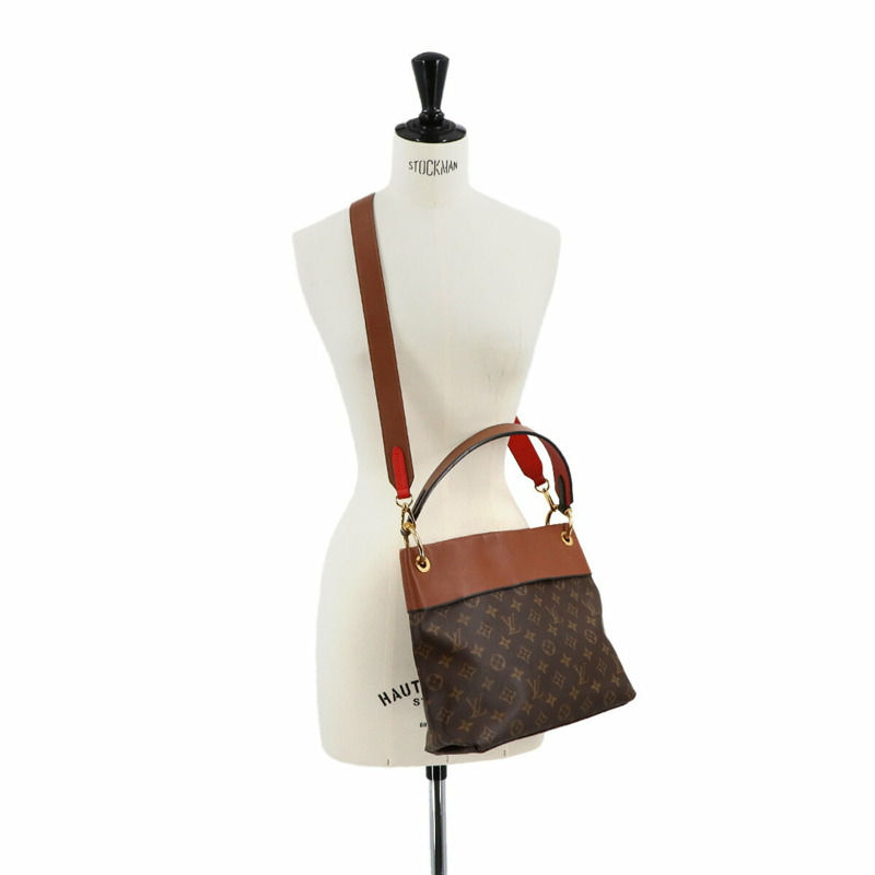 Louis Vuitton Monogram Tuileries Besace 兩手提/肩背包,駝色皮革,M43157-8