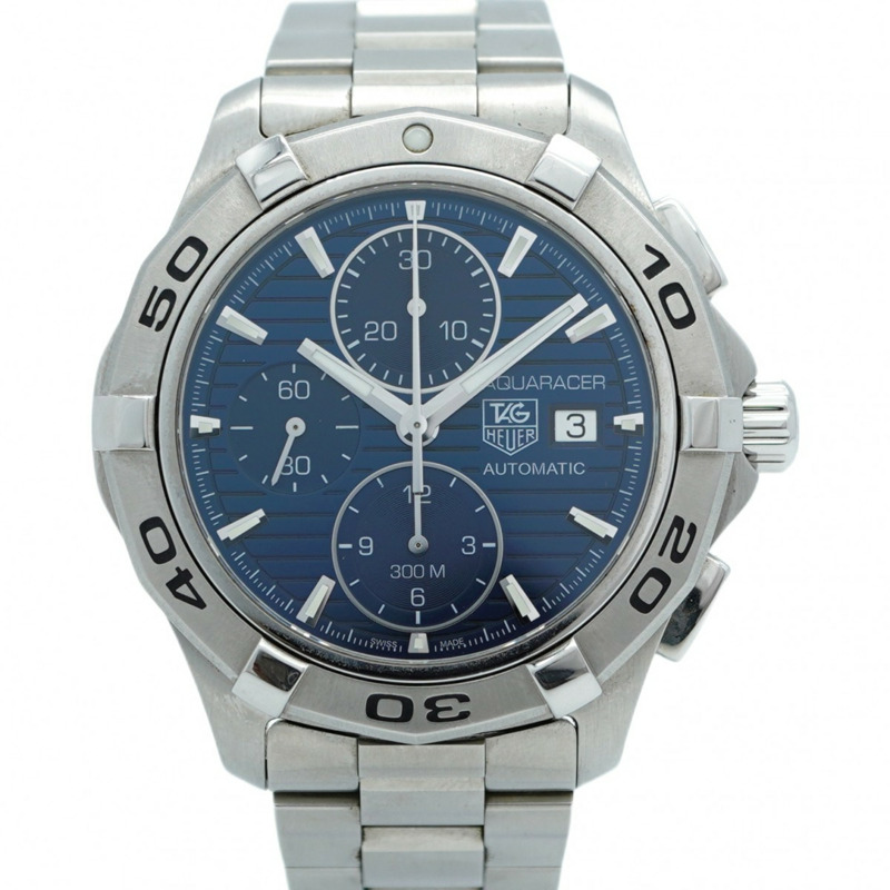 TAG Heuer Aquaracer CAP2112 海軍藍錶盤男士手錶-0