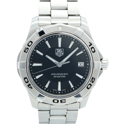 Tag Heuer Aquaracer WAP1110 黑色錶盤男士手錶