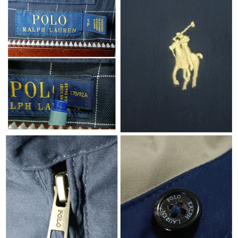 Polo Ralph Lauren 深藍 布勞森外套 肩部雙活摺夾克 男S-8