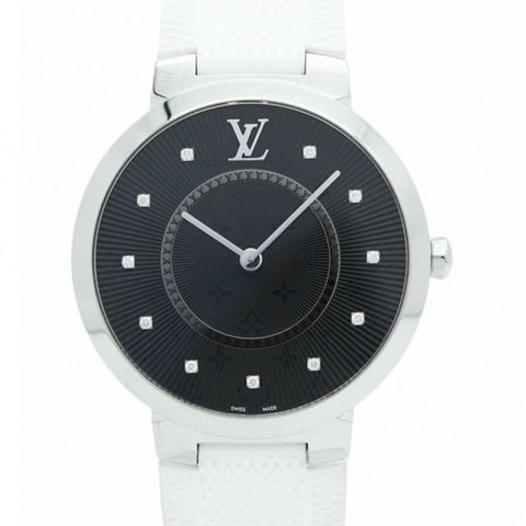 Louis Vuitton Tambour QA145 男士黑色錶盤手錶