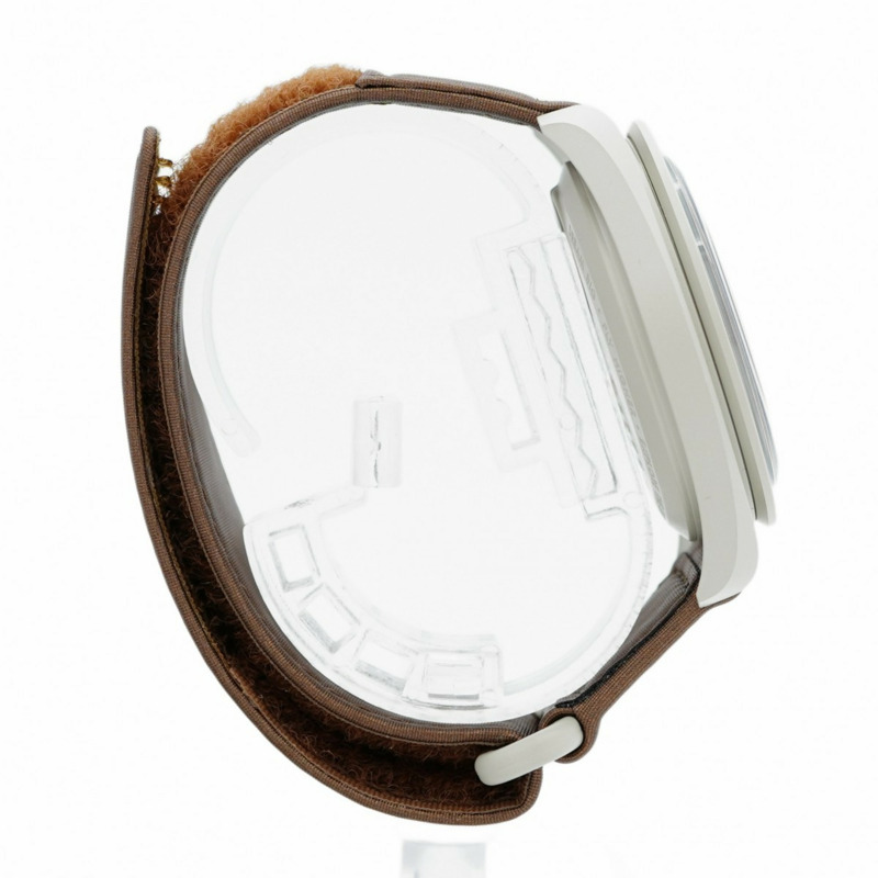 Swatch x Omega 土星任務系列 SO33T100 米色錶盤男士手錶-8