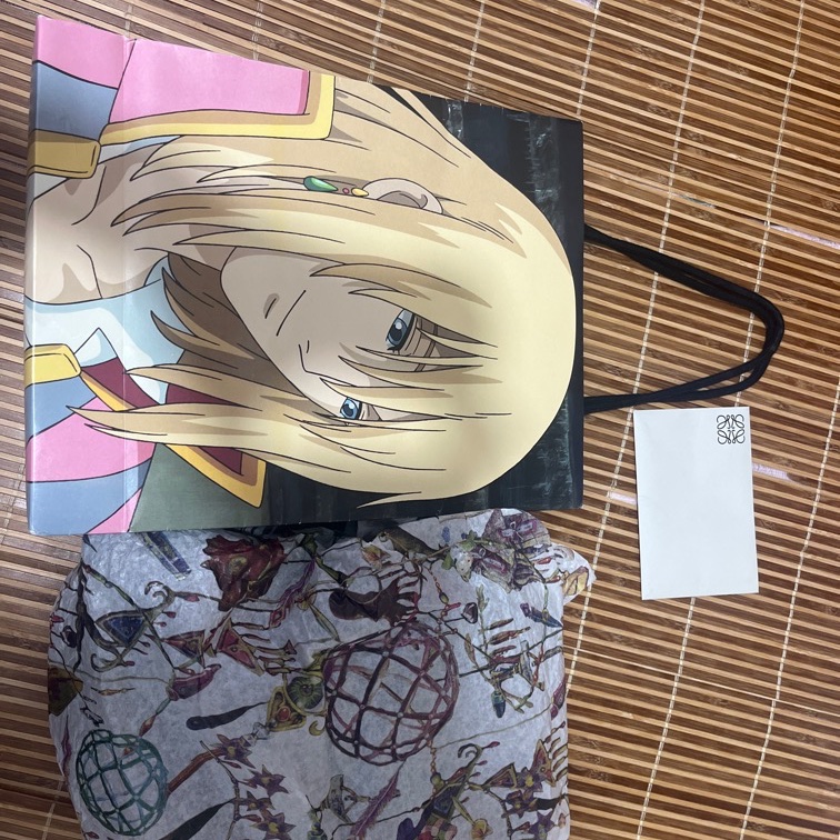 Loewe x howl‘s moving castle 哈爾移動城堡系列  卡西火黑色 T shirt-5