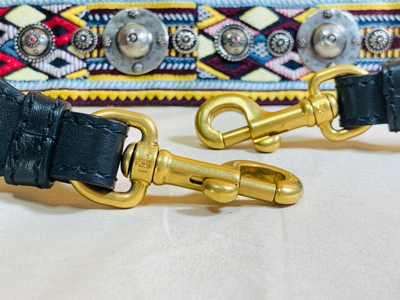 ‼️全台最甜 近新美品 Dior 迪奧 Christian dior 重工寬肩背/背帶 秀款-5