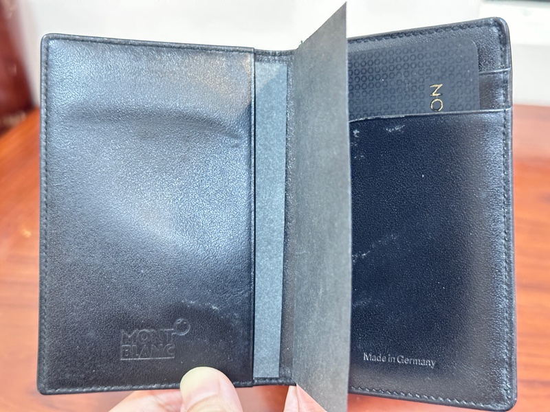 Montblanc萬寶龍對開名片卡夾-1