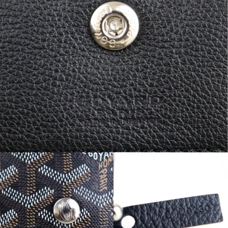 「JL精品代購」 97新 Goyard tote 黑色托特包 GM有子袋-10