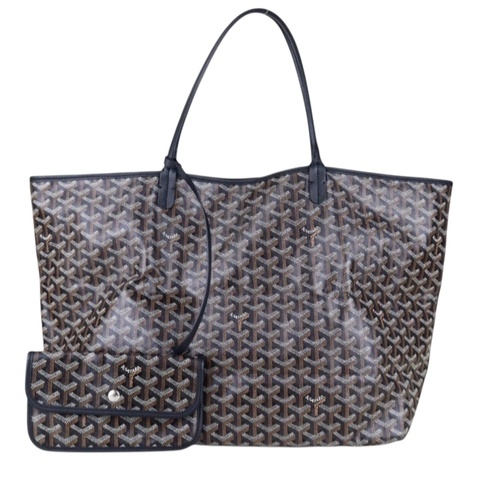 「JL精品代購」 97新 Goyard tote 黑色托特包 GM有子袋
