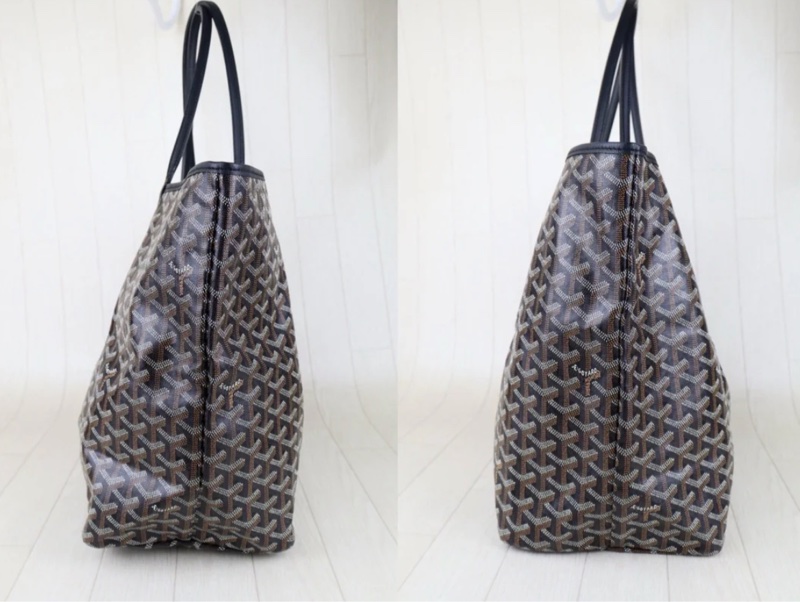 「JL精品代購」 97新 Goyard tote 黑色托特包 GM有子袋-3