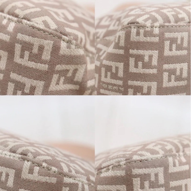 「JL精品代購」 97新 FENDI 粉金法棍-4