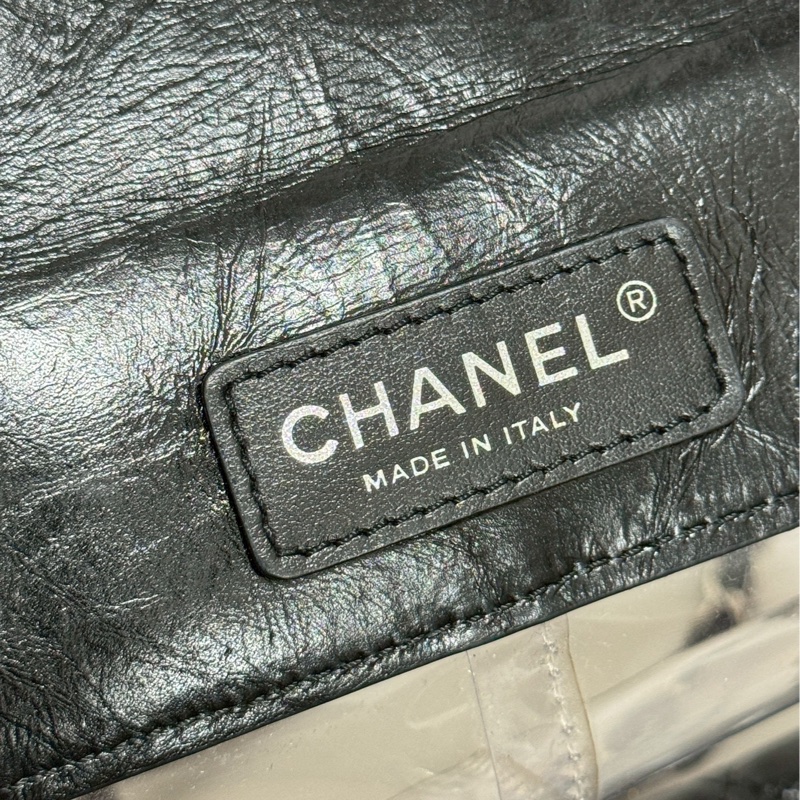 Chanel透明果凍雙肩包-9