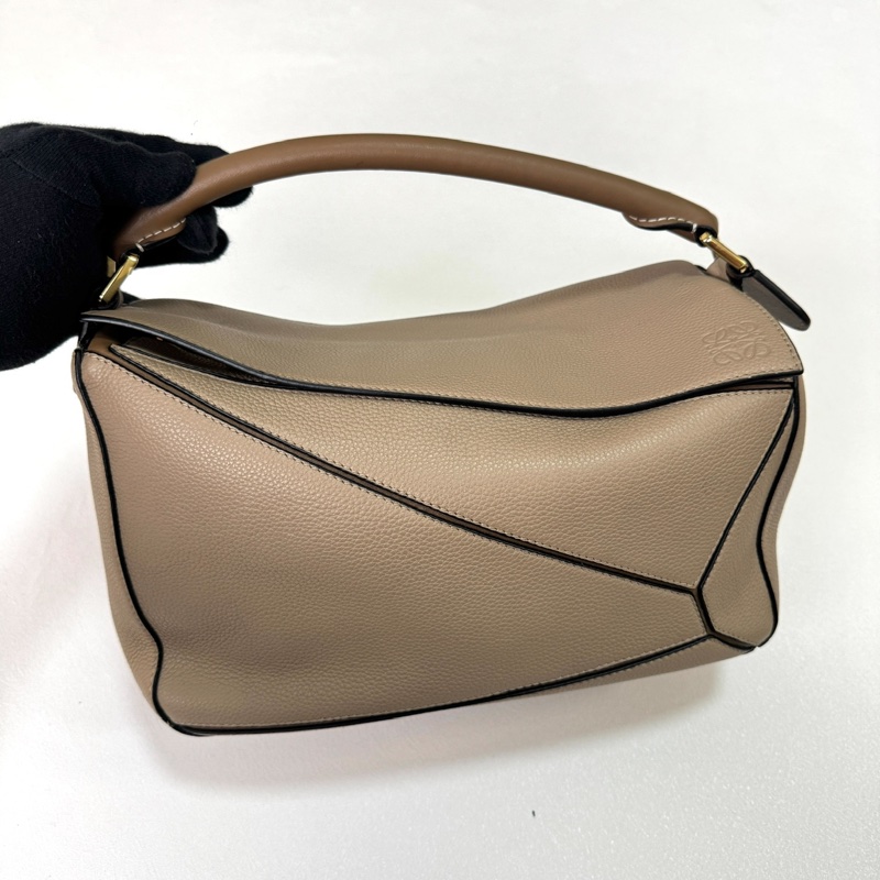 Loewe沙色Puzzle中號-0
