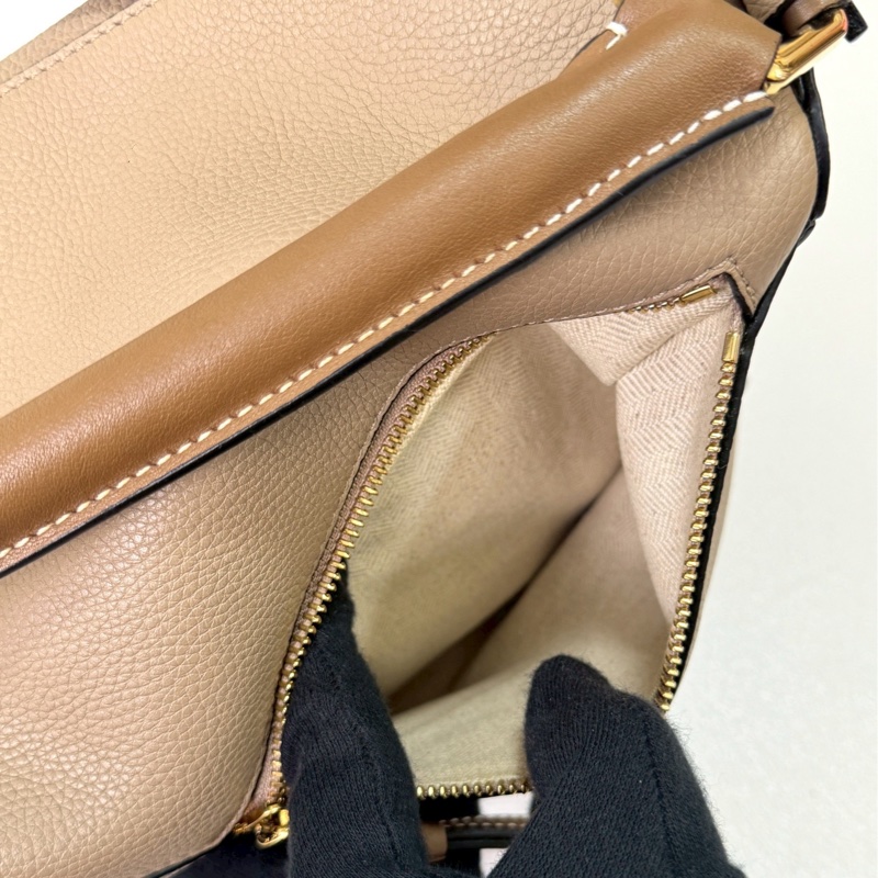 Loewe沙色Puzzle中號-5