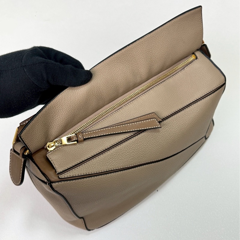 Loewe沙色Puzzle中號-6