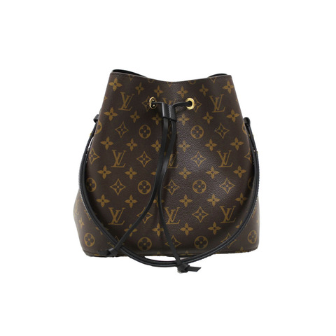 Louis Vuitton Classic Monogram Black NeoNoe Shoulder Bag