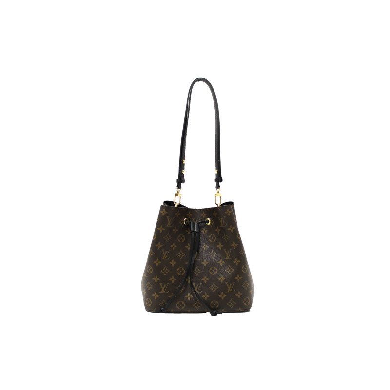 Louis Vuitton Classic Monogram Black NeoNoe Shoulder Bag-1