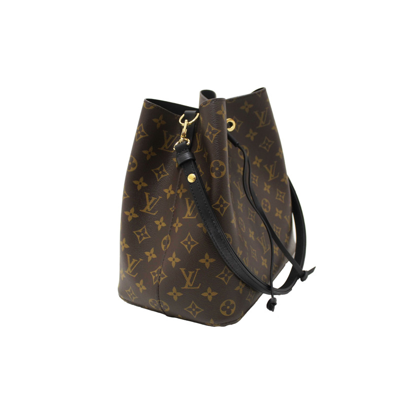 Louis Vuitton Classic Monogram Black NeoNoe Shoulder Bag-2