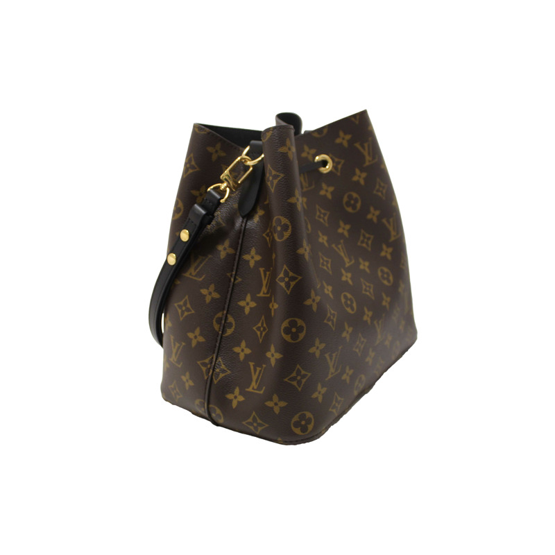 Louis Vuitton Classic Monogram Black NeoNoe Shoulder Bag-4