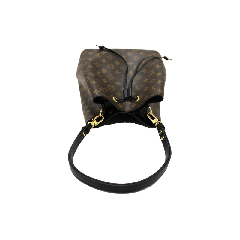 Louis Vuitton Classic Monogram Black NeoNoe Shoulder Bag-5