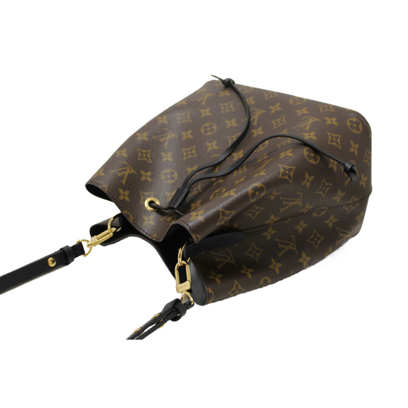 Louis Vuitton Classic Monogram Black NeoNoe Shoulder Bag-8