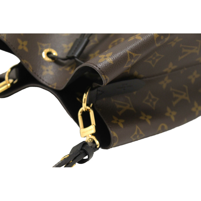 Louis Vuitton Classic Monogram Black NeoNoe Shoulder Bag-9