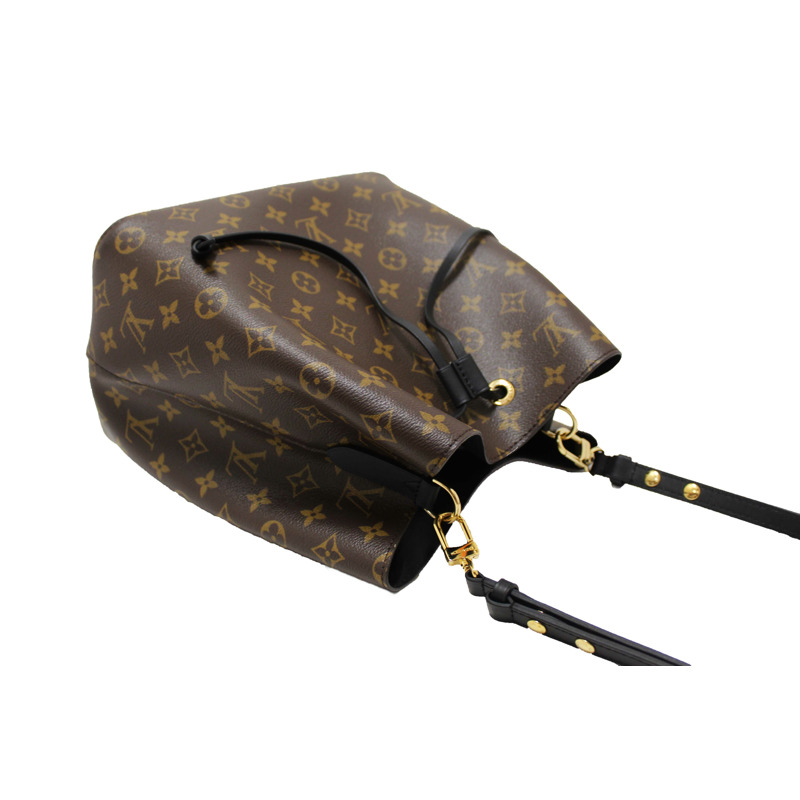 Louis Vuitton Classic Monogram Black NeoNoe Shoulder Bag-13