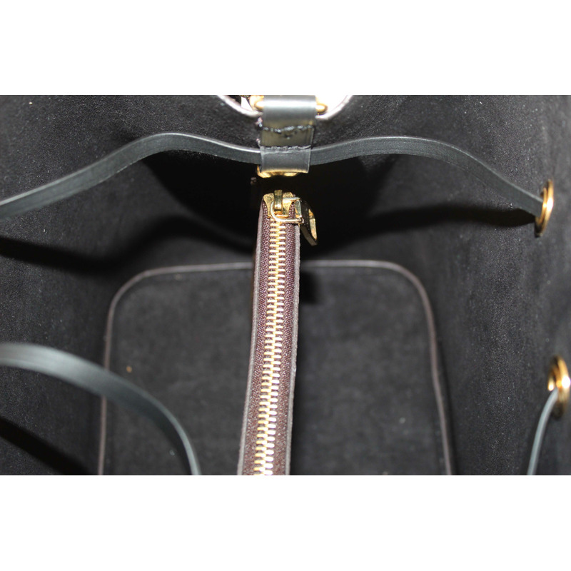 Louis Vuitton Classic Monogram Black NeoNoe Shoulder Bag-15