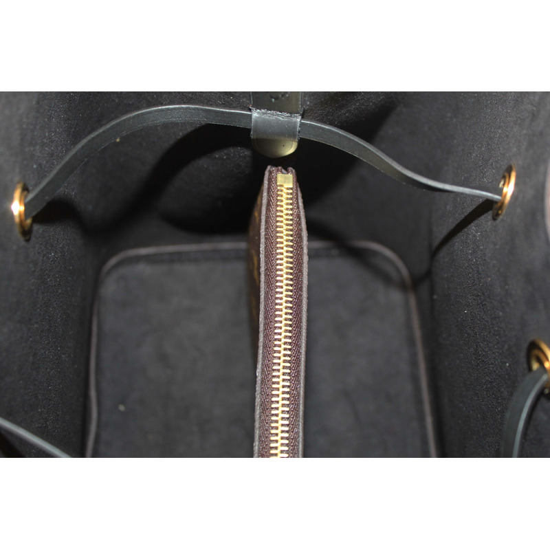 Louis Vuitton Classic Monogram Black NeoNoe Shoulder Bag-17