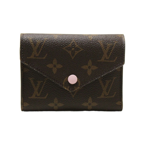 Louis Vuitton Classic Monogram Rose Ballerine Pink Victorine Wallet