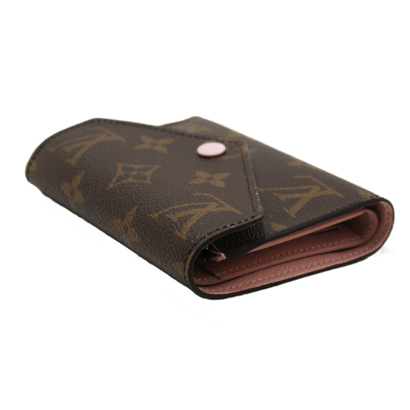 Louis Vuitton Classic Monogram Rose Ballerine Pink Victorine Wallet-6