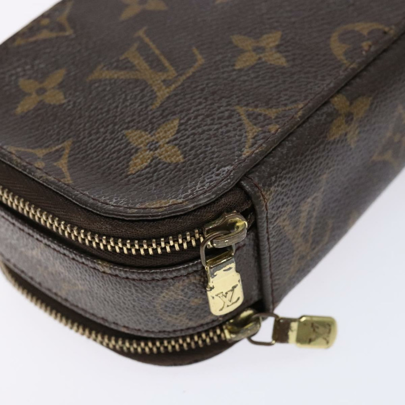 【日本直送】路易威登 Monogram Trousse Brush PM 化妝包 M47510 LV 授權 141126-13