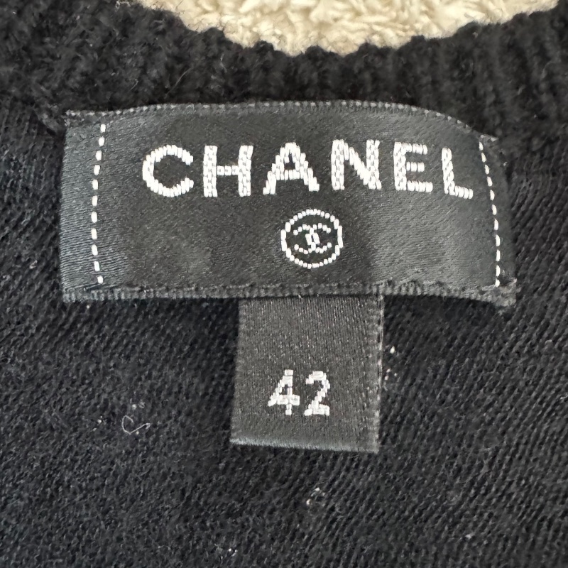 ❤️ CHANEL 精緻材質無袖連衣裙-4
