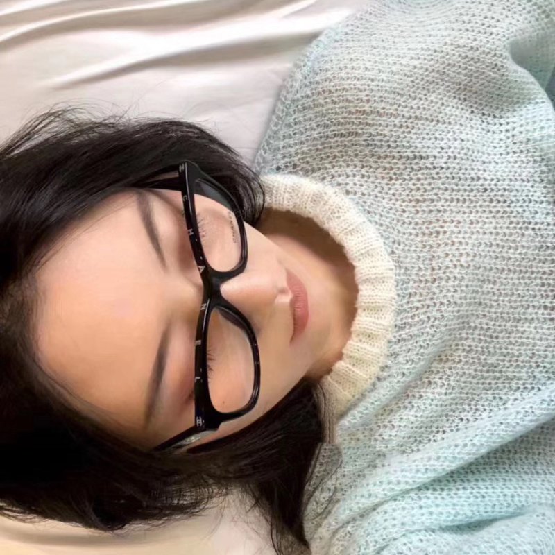 💗Chanel💗 權志龍同款 黑色鏡架 銀色logo 光學眼鏡 熱賣款 全新全配-2