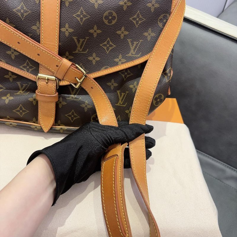 Louis Vuitton 雙子星 中號單肩斜背包 整體很新 配件塵袋-5