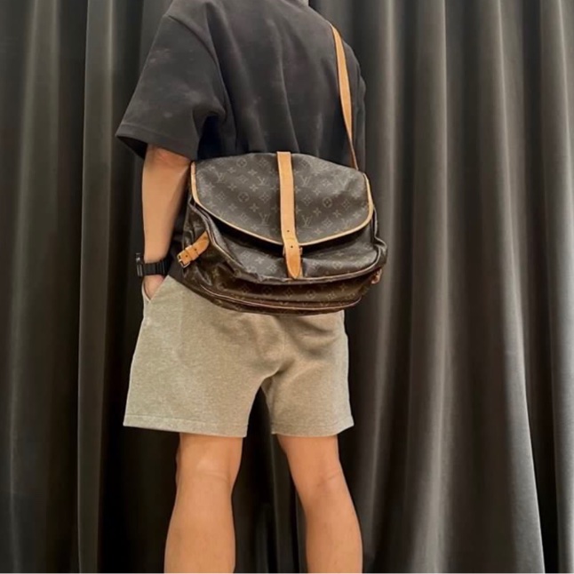 Louis Vuitton 雙子星 中號肩背斜背包 整體很新 98新配件塵袋-7