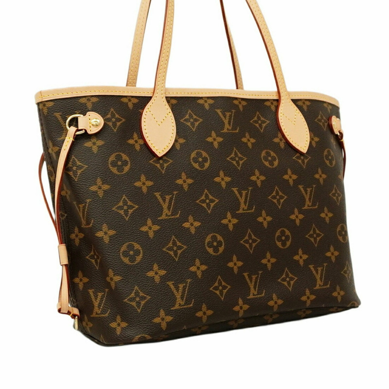 Louis Vuitton Monogram Neverfull PM 托特包 M46979 棕色 女款-1