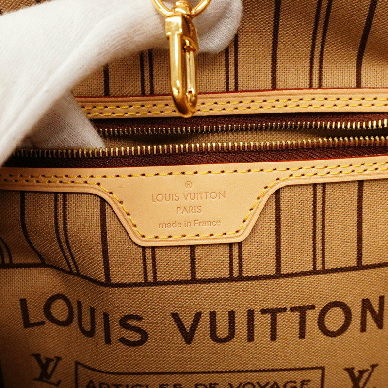 Louis Vuitton Monogram Neverfull PM 托特包 M46979 棕色 女款-4
