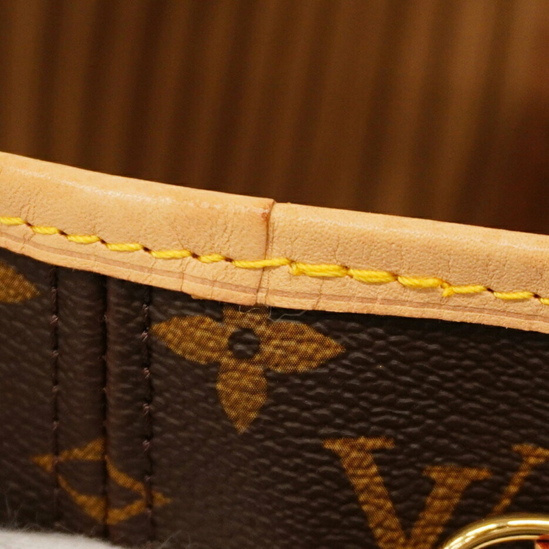 Louis Vuitton Monogram Neverfull PM 托特包 M46979 棕色 女款-7
