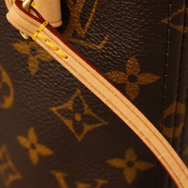 Louis Vuitton Monogram Neverfull PM 托特包 M46979 棕色 女款-8