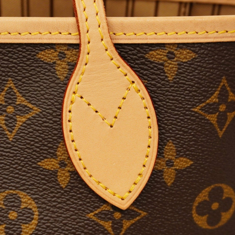 Louis Vuitton Monogram Neverfull PM 托特包 M46979 棕色 女款-9
