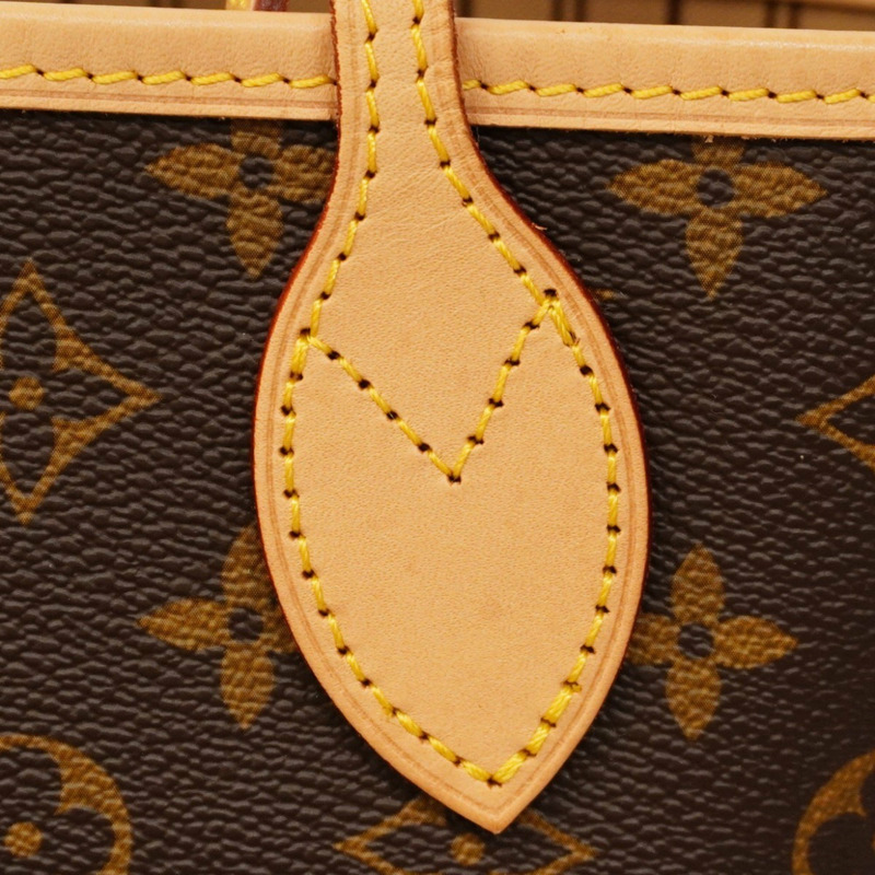 Louis Vuitton Monogram Neverfull PM 托特包 M46979 棕色 女款-10