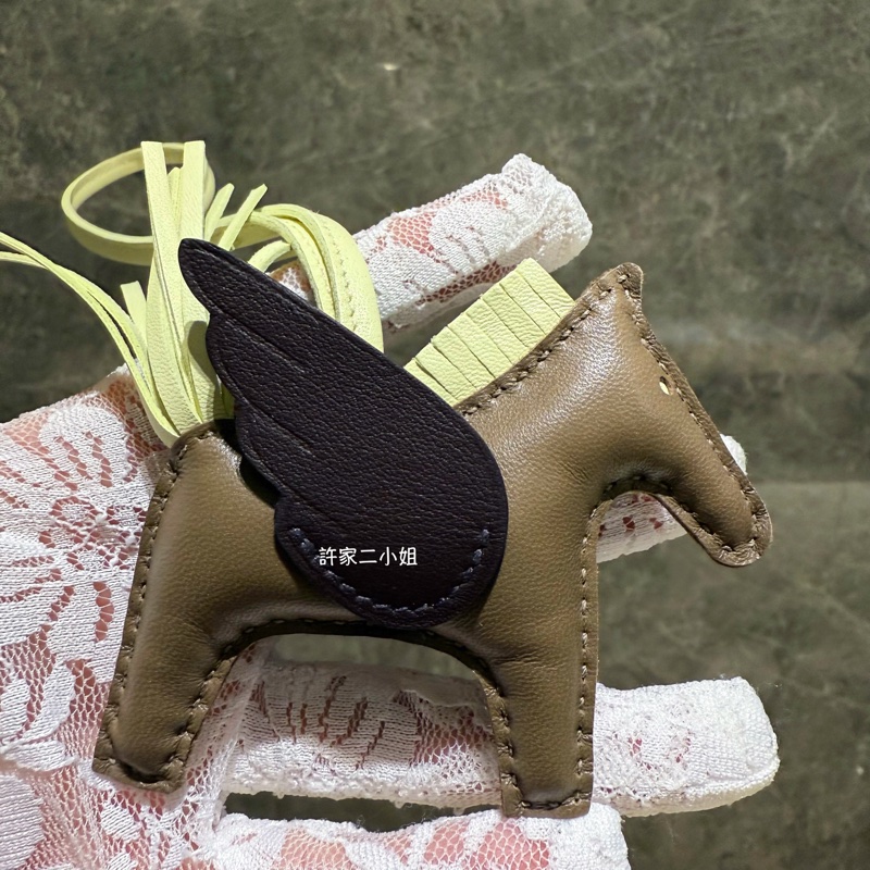 Hermes 小飛馬 全新閒置 大象灰 / 米爾頓黃 / 馬鞍紅-9