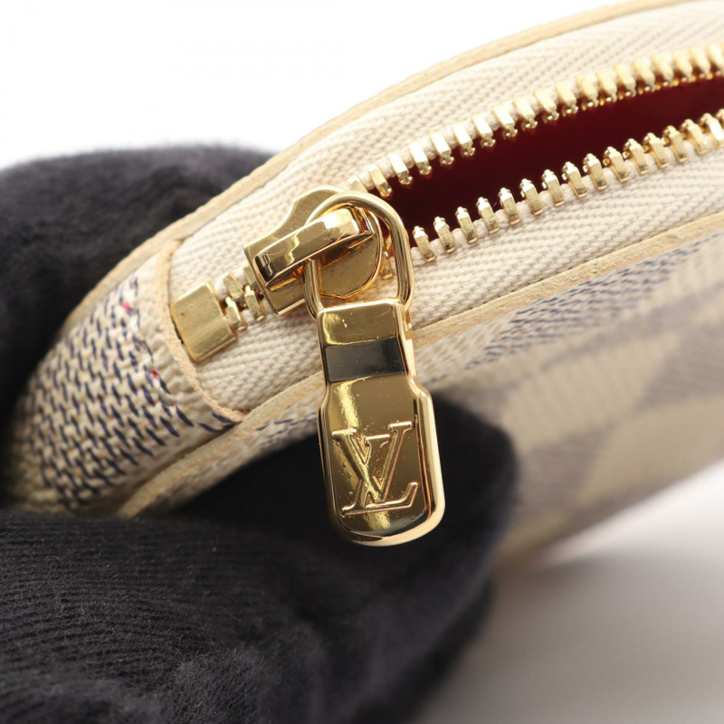 路易威登 Porte monnaie Rond 零錢包錢包 N60493 Damier Azur Vivienne-4