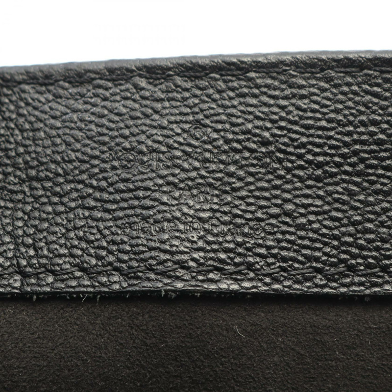 LOUIS VUITTON Very 單肩包 M51989 Monogram Shadow 皮革黑色二手 LV-3