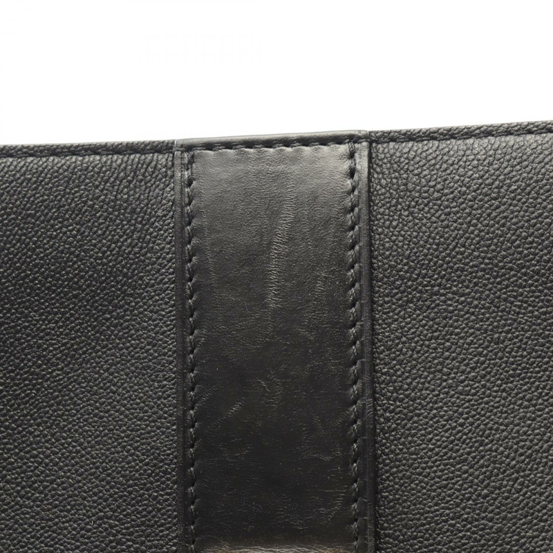 LOUIS VUITTON Very 單肩包 M51989 Monogram Shadow 皮革黑色二手 LV-5