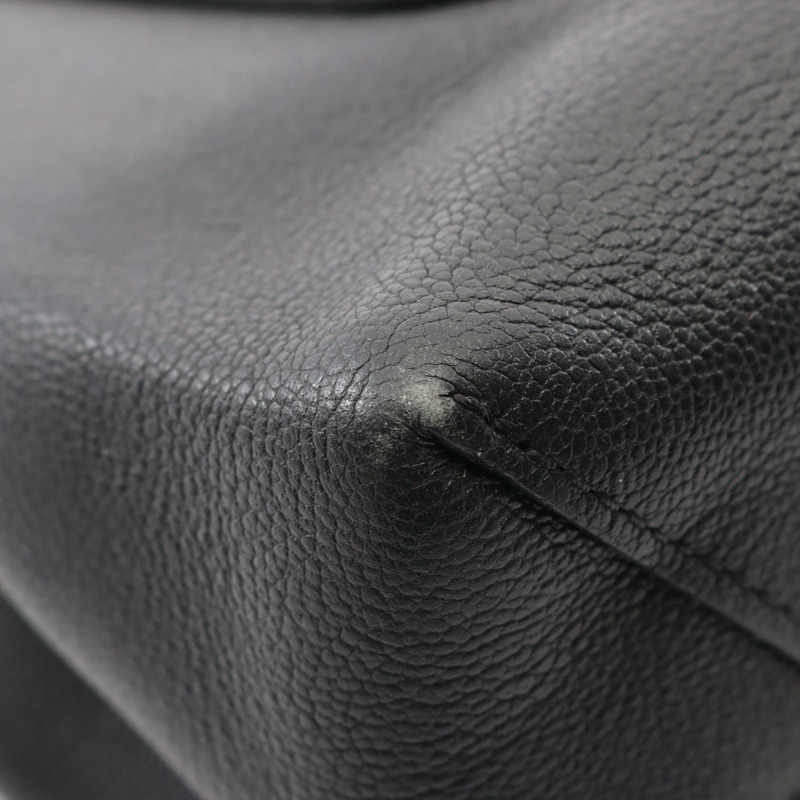 LOUIS VUITTON Very 單肩包 M51989 Monogram Shadow 皮革黑色二手 LV-12