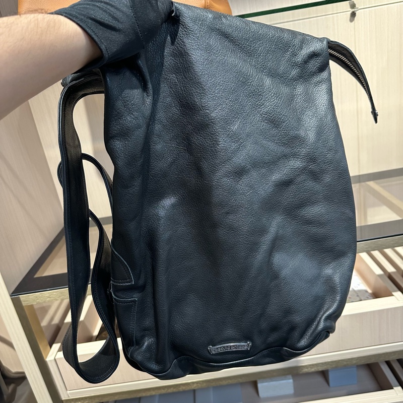 克罗心chromehearts 黑色十字水桶流浪包-1