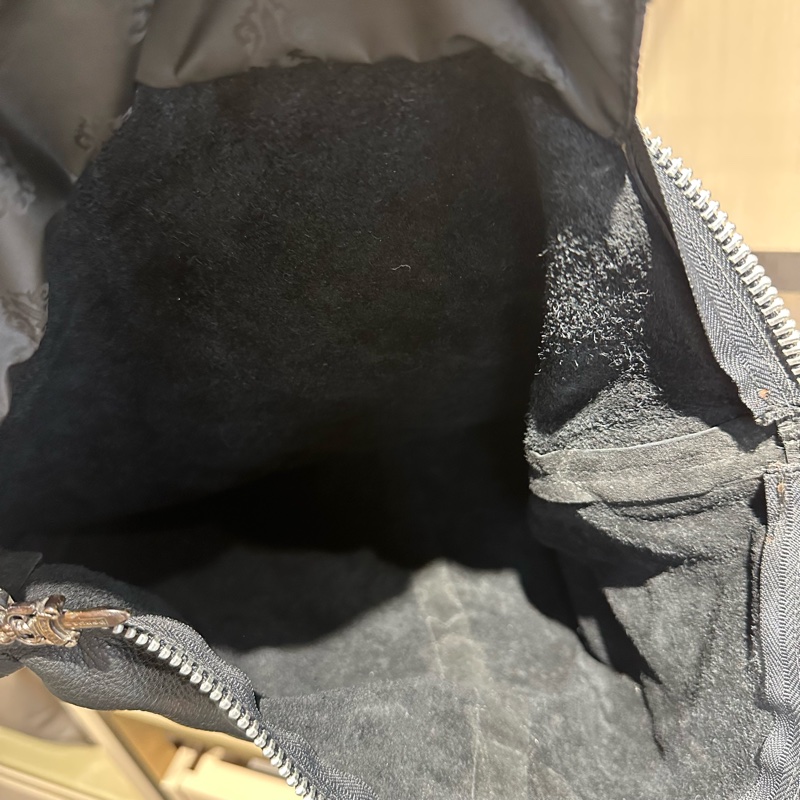 克罗心chromehearts 黑色十字水桶流浪包-8