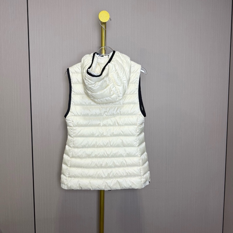 ❤️MONCLER 白色羽絨背心-3