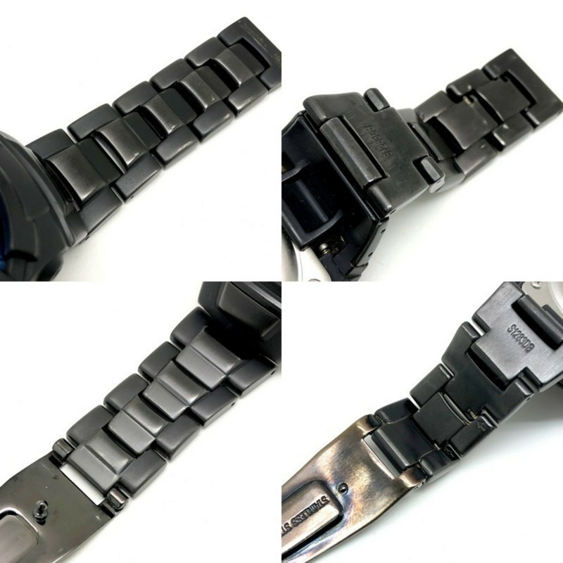 G-SHOCK CASIO GW-2310BD-1B BLACK×BLUE系列手錶,電波太陽能,堅固耐用,6頻多波段,金屬錶帶,IP塗層,2010年12月發售,三國丘店,IT4EG8ACNHDS-5