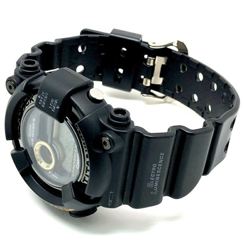 G-SHOCK CASIO DW-8200BM-1T FROGMAN MEN IN BLACK 2 手錶 MIB2 黑色鏡面鈦金屬錶殼 Entry Frog EL 1998年11月發售 三國丘店 ITF3AFMYIJYI-4